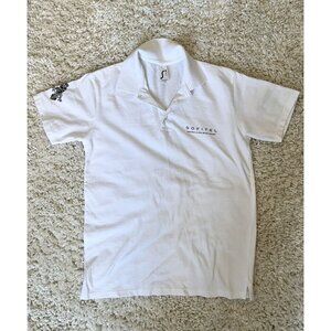 Sofitel Moorea Ia Ora Beach Resort White Polo Shirt S Cotton Blend Short Sleeve